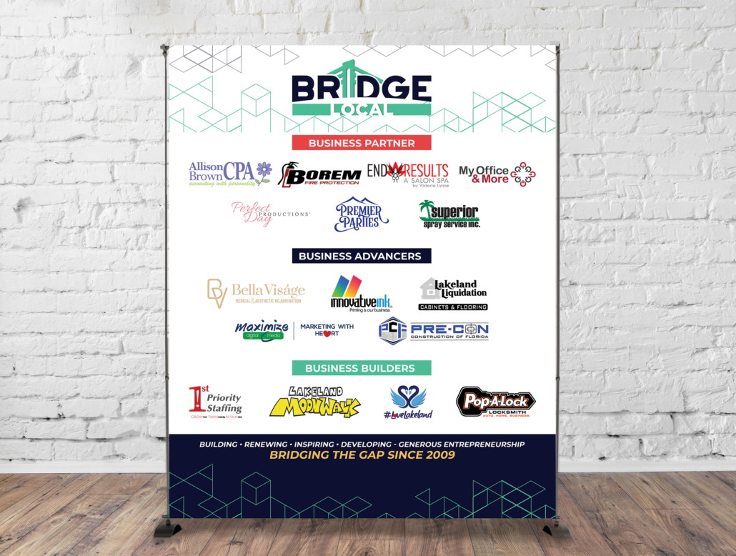 , BRIDGE Local New Sponsor Banner 2022